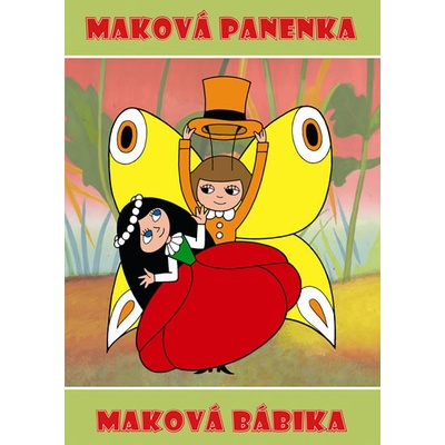 Maková panenka omalovánka Václav Čtvrtek;