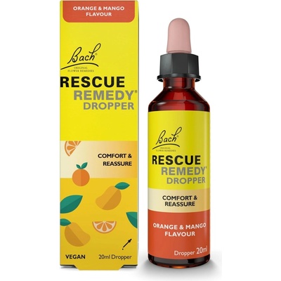 A. Nelson RESCUE REMEDY mango pomaranč Krízová esencia kvapky 20 ml
