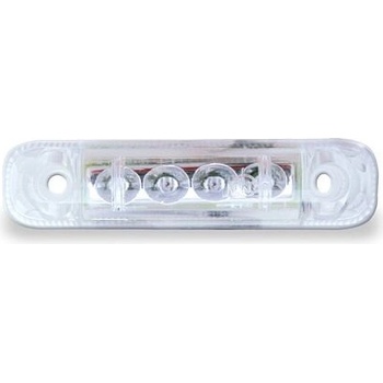 Výstražné svetlo LED farba biela