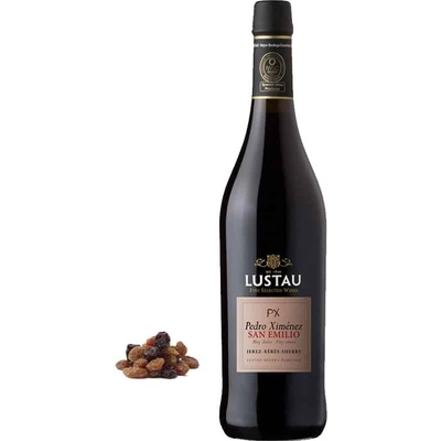 Sherry Lustau Pedro Ximénez San Emilio 17% 0,75 l (čistá fľaša)