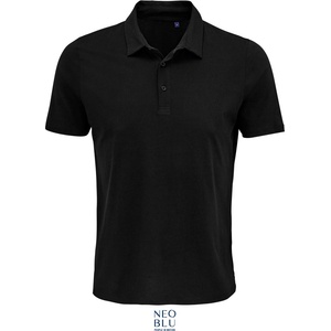 Neoblu 3572 OCTAVE MEN / Мъжка поло тениска от джърси - тъмночерна M (243572n1102)