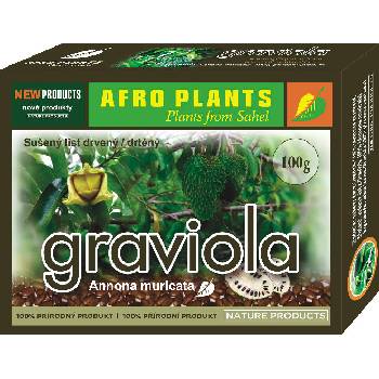 Afroplants Graviola Drvené listy 100 g