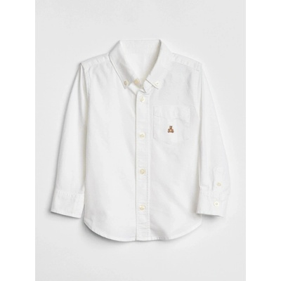 Gap Dětská košile oxford Bílá Gap – Zboží Dáma