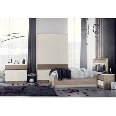 Мебели ДИМОВ Модулен спален комплект НЕВАДА - конфигурация №2