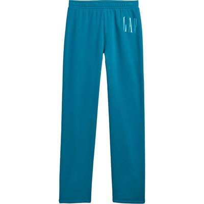 GAP dámske tepláky V-LOGO DOORBUSTER PANT tyrkysová