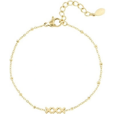 ORNAMENTI Pozlacený náramek Amsterdam gold OOR800035