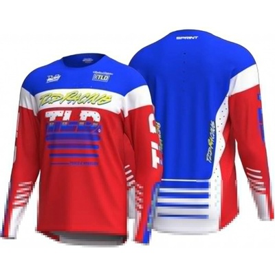 Troy Lee Designs Sprint červená/modrá