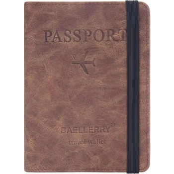 HARAHU Travel WALLET Baellerry SI-35765 - Тъмно кафяво KP35765 (SI-35765)