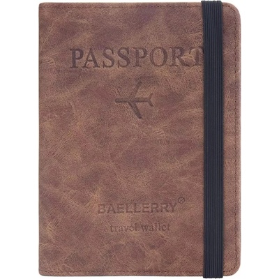 HARAHU Travel WALLET Baellerry SI-35765 - Тъмно кафяво KP35765 (SI-35765)