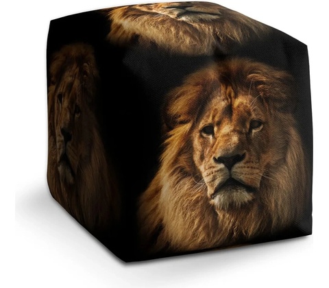 Sablio Taburet Lev: 40x40x40 cm