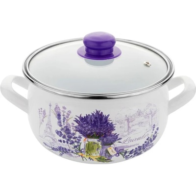 Емайлирана тенджера за индукция Lavender 22 cm 4.8 l (105753/2)