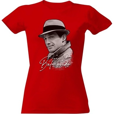 Tričko s potiskem Belmondo Červená