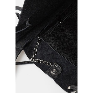 ANSWEAR чанта tote дамска от кожа (SR55DL.PSR) - answear - 158,40 лв