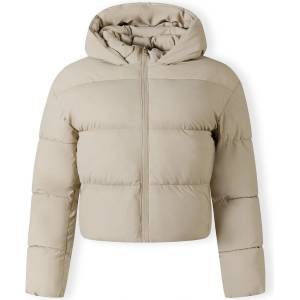 Minoti Яке Minoti Women short quilted water repellent jacket with hood grey - Stone