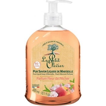 Le Petit Olivier Peach Blossom vyživujúce tekuté mydlo 300 ml