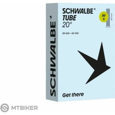 Schwalbe 20x1.10–1.60" duša, autoventil 40 mm