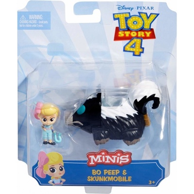 Mattel Toy story 4 minis vozidlem Bo Peep a Skunkmobile