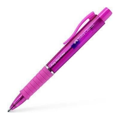 FABER-CASTELL 145768 Poly Ball View Aurora modrá XB tělo fuchsiová