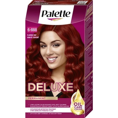 Schwarzkopf Palette Deluxe 6-888 ohnivo červený