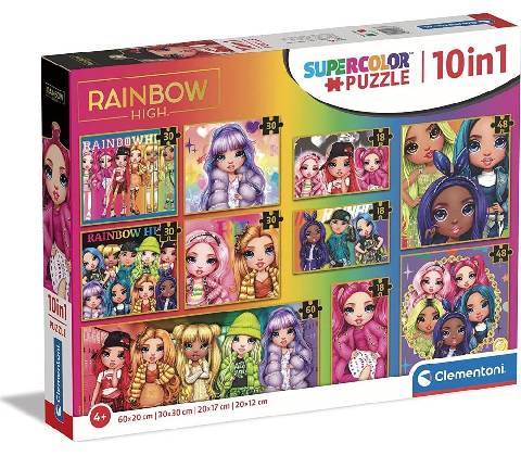 Clementoni Rainbow High 10v1