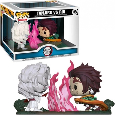 Funko POP! Demon Slayer 2-Pack Tanjiro vs. Rui 10 cm