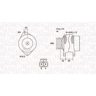 Generátor MAGNETI MARELLI 063731530010