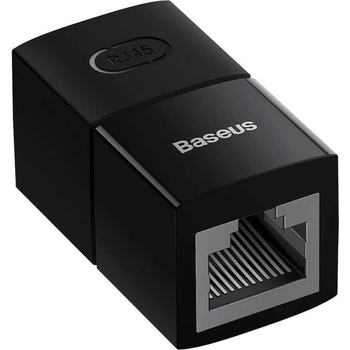 Baseus Airjoy Series Network Cable Connector Set 1000 Mbps - комплект Ethernet удължителен адаптер за свъзване на два RJ45 кабела (черен) (10 броя)