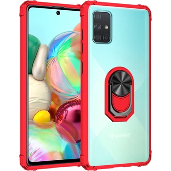 Image 1 of Гръб Military ring за Samsung Galaxy A02s - Червен