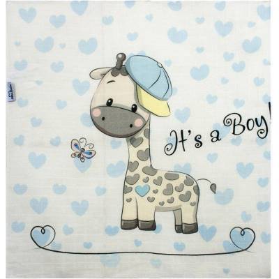 Sevibaby Мюслин Одеяло 55 x 70 См Цвят жираф (313 - 69)