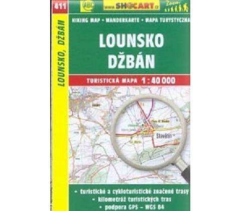 Turistická mapa Lounsko