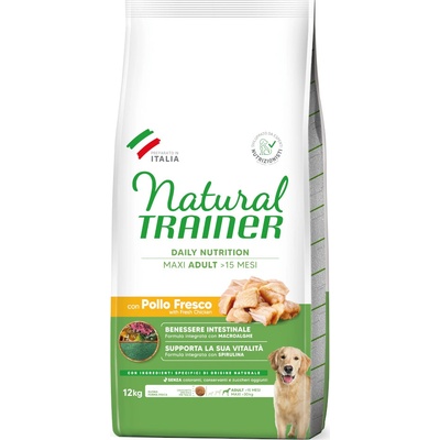 Natural Trainer Adult Maxi s kuracím 2 x 12 kg
