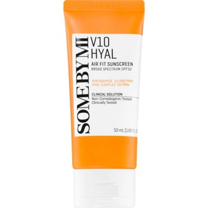 Some By Mi V10 Hyal Air Fit Sunscreen лек защитен крем за лице SPF 50+ 50ml