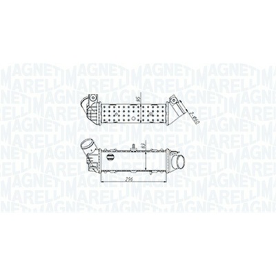 Chladič plniaceho vzduchu MAGNETI MARELLI 351319204490