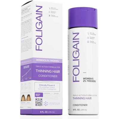 FOLIGAIN Triple Action Conditioner For Thinning Hair For Women With 2% Trioxidil 236 ml