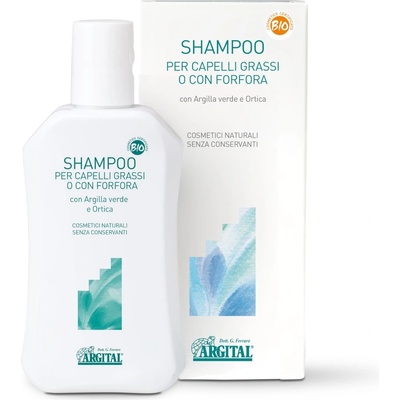 Argital Shampoo na mastné vlasy proti lupům s kopřivou 250 ml