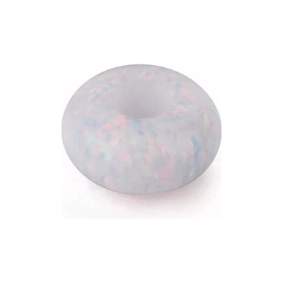 Šperky4U Navlékací korálek Rondelle Opál RD OP17