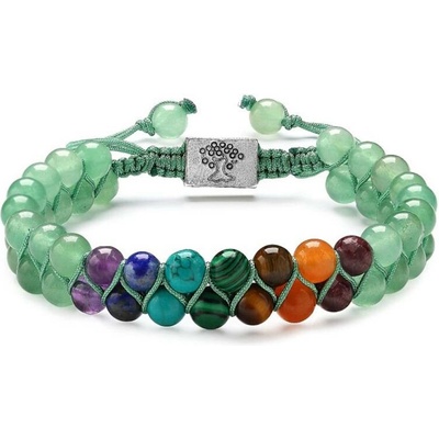 NAKY Shamballa 7 čaker jadeit N5526