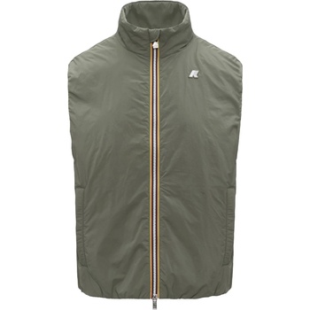 K-Way Мъжки синтетичен елек K-Way Valen Plain Warm Synthetic vest - Green Lichen (032-1751-0314)