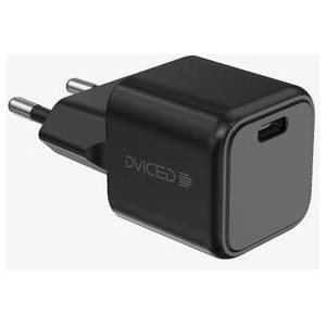 Dviced Wall charger 30W GaN USB-C EU w cable - Black (DV221005)