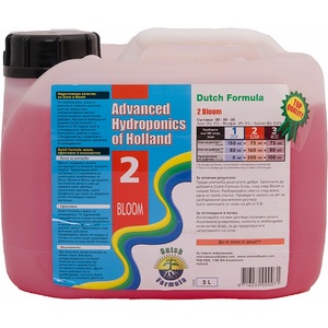 Advanced Hydroponics of Holland Dutch Formula 2 Bloom 5L