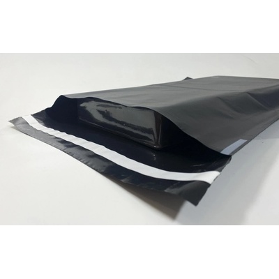 MaxOffice Plastová obálka čierna 325 x 420 - 100 ks