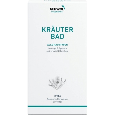 Gehwol Fusskraft: Kräuterbad bylinná koupel s ureou 400 g