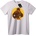 NOONEBRAND Тениска Щастливо Боксерско Куче - XS, White