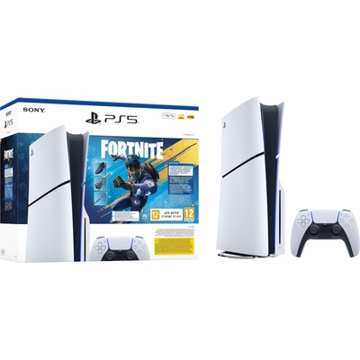 Sony PlayStation 5 (PS5) Slim + Fortnite Flowering Chaos Bundle