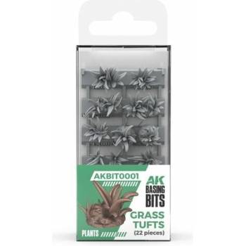 Dekorace AK Interactive grass Tufts 22 ks