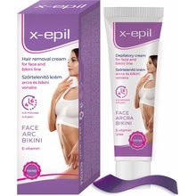 X-Epil depilačný krém na tvár/intímne partie 40 ml