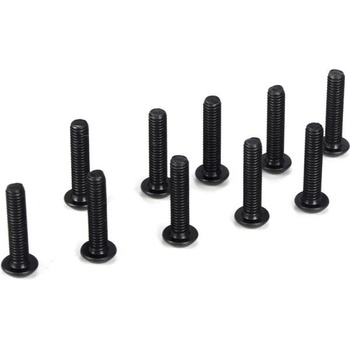 Team Losi Racing TLR винт стомана шестостенна глава полукръгла M3x14mm (10)