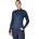 Dublin Фланелка с дълъг ръкав Dublin Breathable Long Sleeve Riding Top - Navy