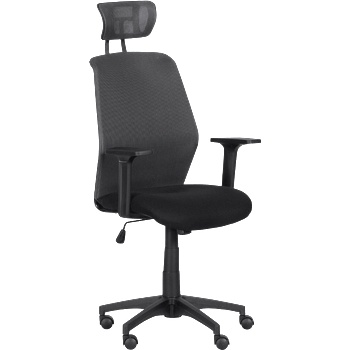 Carmen Президентски офис стол Carmen 7535 - тъмносив - черен (3520344_1)