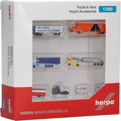 Herpa Trucks and Vans Airport accessory set 1:500